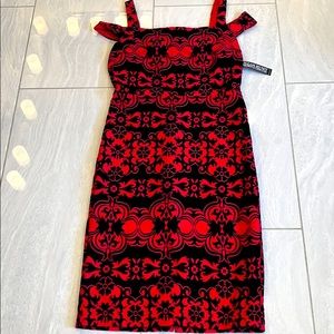 🌺 Beautiful Black & Red Dress 🌺